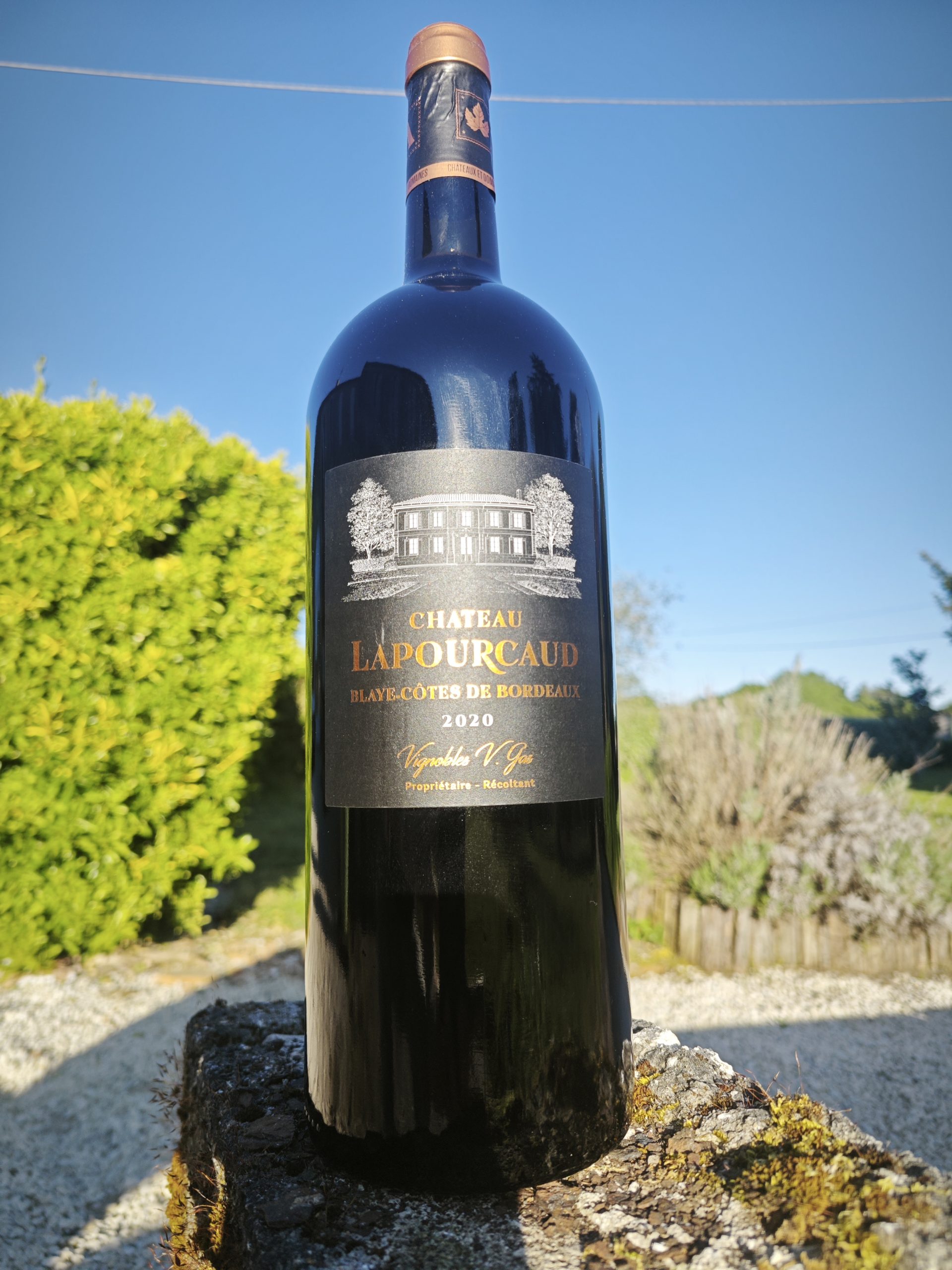 Magnum prestige Château Lapourcaud caisse bois